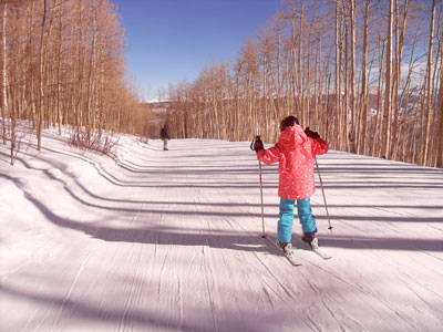 enfants, nounou, sports, vacances, hiver